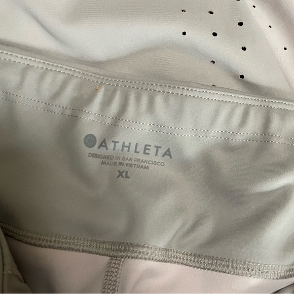 Athleta Contender Aero 7/8 Tight Leggings in Pebble Gray Size XL NWOT Ombré - Picture 8 of 10